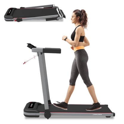 Electric Home Treadmill Folding 1-2.5HP 12 Preset Programmes LCD Display 1-10km/h F2800DE (F2800)