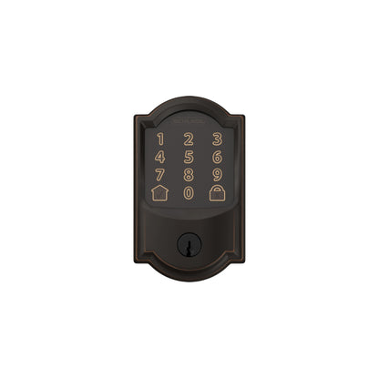 Schlage Encode Smart WiFi Deadbolt | Keyless Touchscreen | Alexa Google | Guest Codes | Bronze