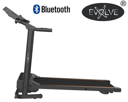 Evolve B1 Treadmills for Home Foldable with Incline & Handle – Running Treadmill for Home, Bluetooth Walking Pad Treadmill, Fold Up Treadmill with Hand Rail, Compact Walking Pad Incline Treadmill
