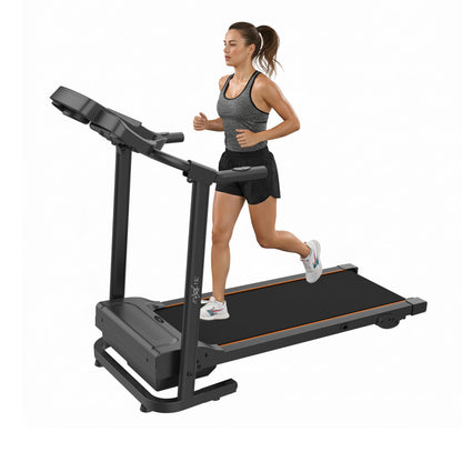 Evolve B1 Treadmills for Home Foldable with Incline & Handle – Running Treadmill for Home, Bluetooth Walking Pad Treadmill, Fold Up Treadmill with Hand Rail, Compact Walking Pad Incline Treadmill