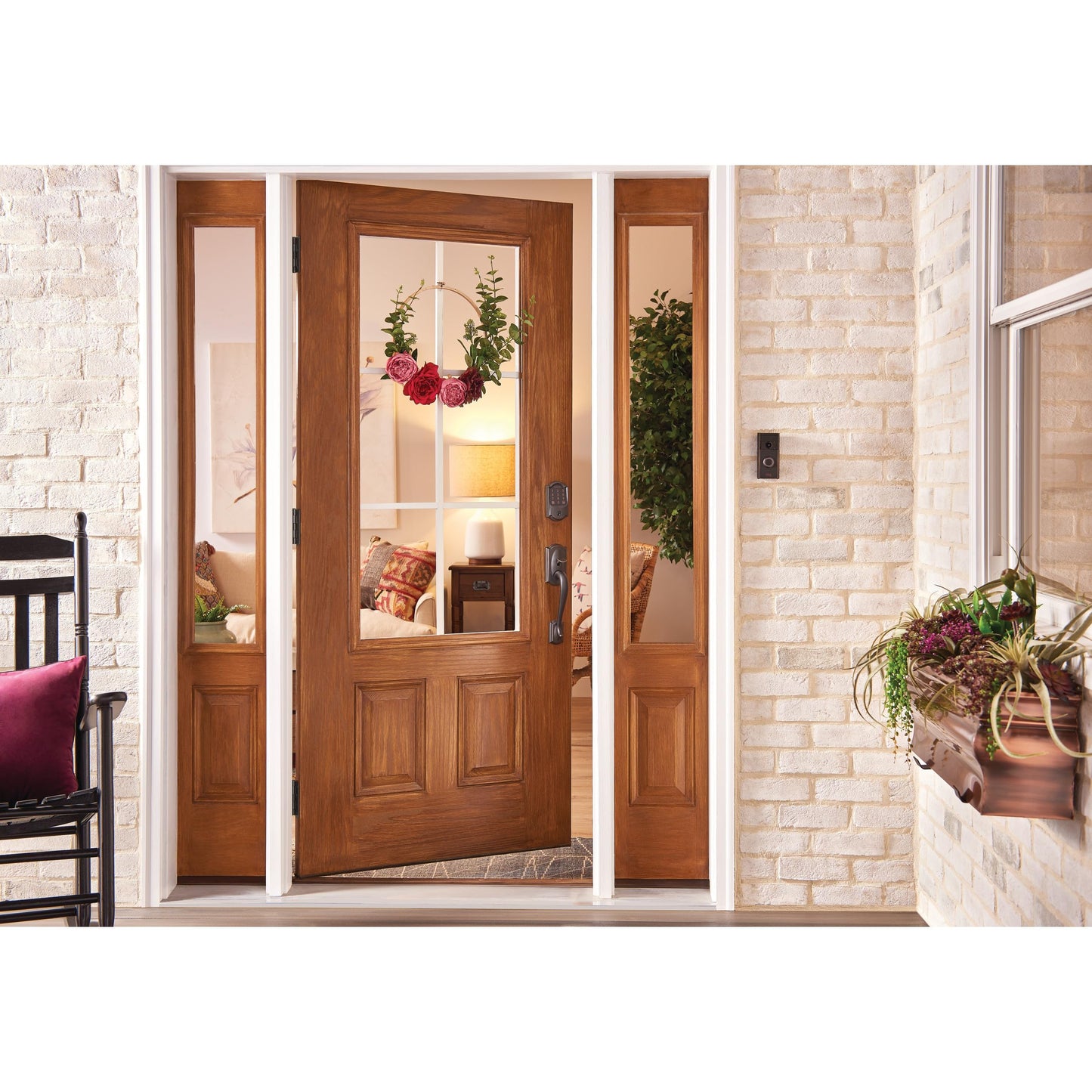Schlage Encode Smart WiFi Deadbolt | Keyless Touchscreen | Alexa Google | Guest Codes | Bronze